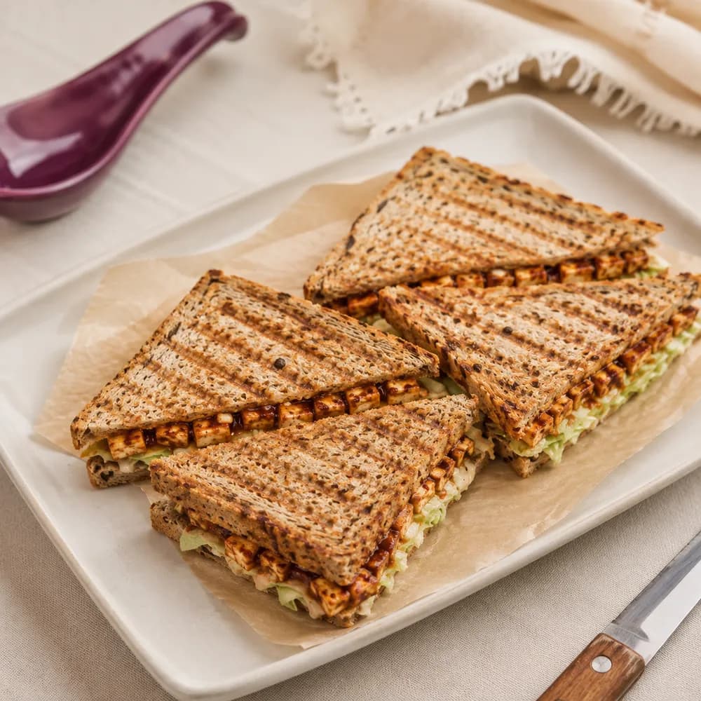 BBQ Tofu Sandwich